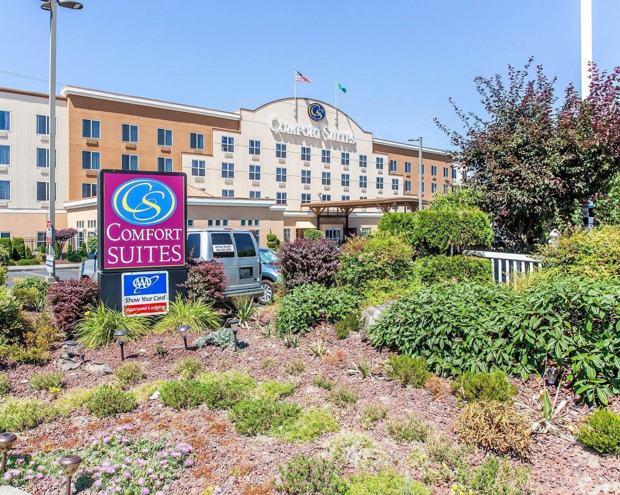 Comfort Suites Airport Tukwila Seattle Экстерьер фото