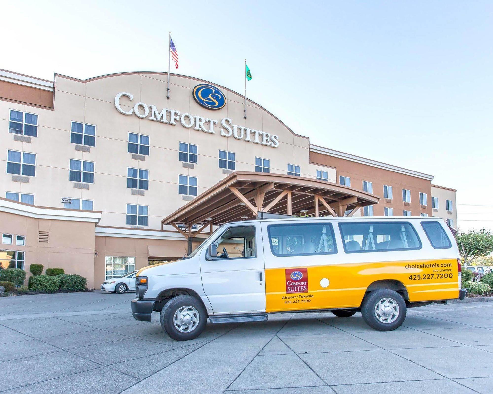 Comfort Suites Airport Tukwila Seattle Экстерьер фото